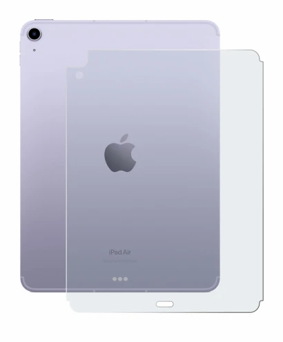 Imagen del dispositivo Apple iPad Air 5 WiFi 2022 (Trasero, 5a Gen.) con una amplia variedad de protectores de pantalla.