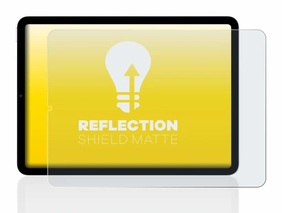 Imagen del dispositivo Apple iPad Air 5 2022 (5a. Gen.) con una amplia variedad de protectores de pantalla.