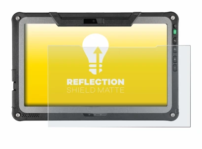Imagen del dispositivo Getac F110 G6 con una amplia variedad de protectores de pantalla.