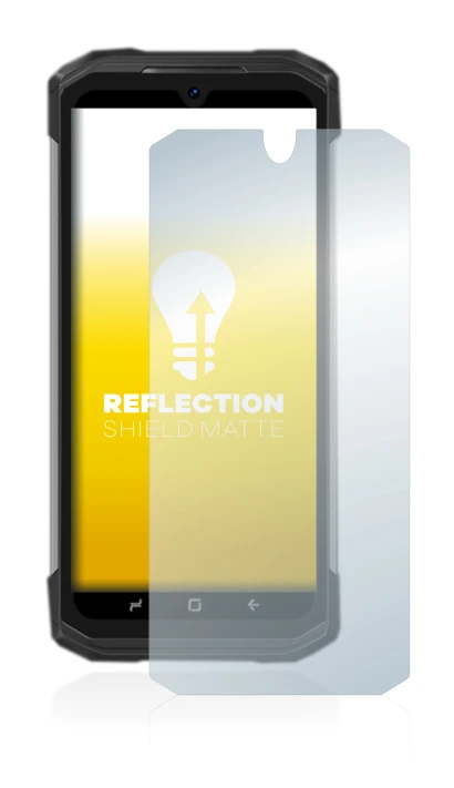 Imagen del dispositivo Doogee S98 Pro con una amplia variedad de protectores de pantalla.