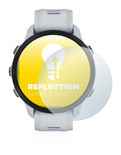 Imagen del dispositivo Garmin Forerunner 955 con una amplia variedad de protectores de pantalla.