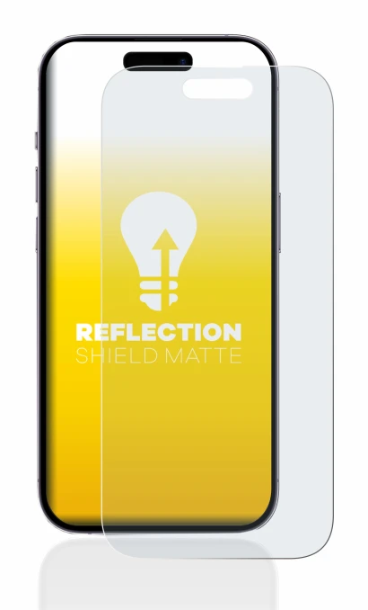 Imagen del dispositivo Apple iPhone 14 Pro con una amplia variedad de protectores de pantalla.