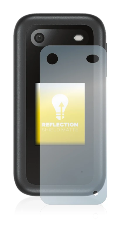 Imagen del dispositivo Nokia 2660 Flip (Trasero) con una amplia variedad de protectores de pantalla.