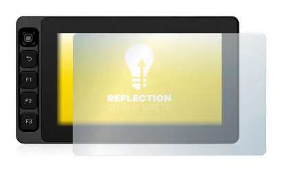 Imagen del dispositivo SmallHD Ultra 5 con una amplia variedad de protectores de pantalla.