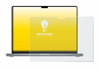 Imagen del dispositivo Apple MacBook Pro 16" 2023 con una amplia variedad de protectores de pantalla.