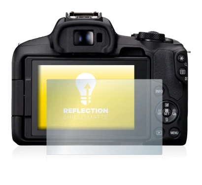 Imagen del dispositivo Canon EOS R50 con una amplia variedad de protectores de pantalla.