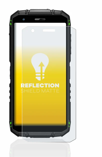 Imagen del dispositivo Doogee S41 Pro con una amplia variedad de protectores de pantalla.