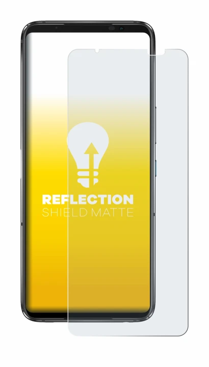 Imagen del dispositivo ASUS ROG Phone 7 Ultimate con una amplia variedad de protectores de pantalla.