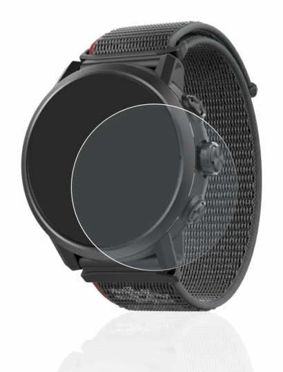 Imagen del dispositivo Coros Apex 2 con una amplia variedad de protectores de pantalla.