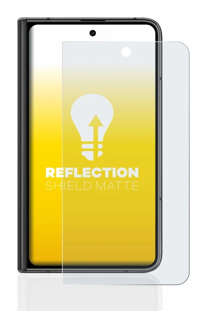 Imagen del dispositivo Google Pixel Fold (Pantalla exterior) con una amplia variedad de protectores de pantalla.