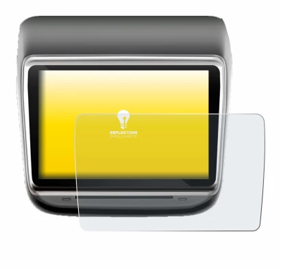 Imagen del dispositivo Tesla Model Y Infotainment System 7.2" con una amplia variedad de protectores de pantalla.