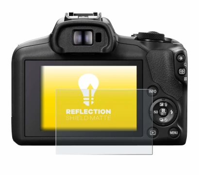 Imagen del dispositivo Canon EOS R100 con una amplia variedad de protectores de pantalla.