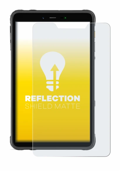 Imagen del dispositivo Ulefone Armor Pad 8 con una amplia variedad de protectores de pantalla.