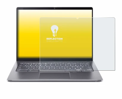 Imagen del dispositivo Acer Chromebook Spin 714 con una amplia variedad de protectores de pantalla.