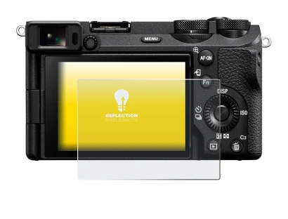 Imagen del dispositivo Sony Alpha 6700 con una amplia variedad de protectores de pantalla.