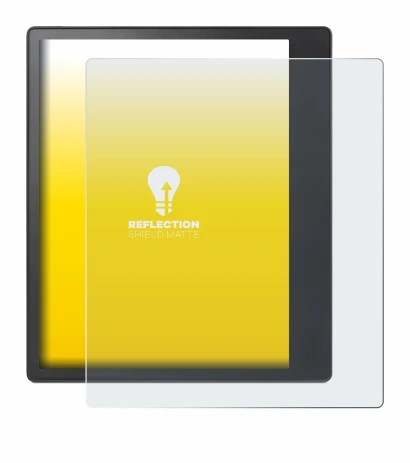 Imagen del dispositivo Kobo Elipsa 2E con una amplia variedad de protectores de pantalla.