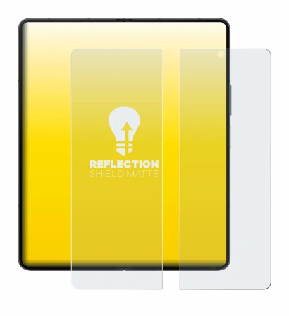 Imagen del dispositivo Samsung Galaxy Z Fold 5 (Pantalla interior) con una amplia variedad de protectores de pantalla.