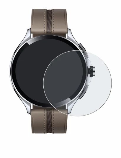 Imagen del dispositivo Xiaomi Watch 2 Pro con una amplia variedad de protectores de pantalla.