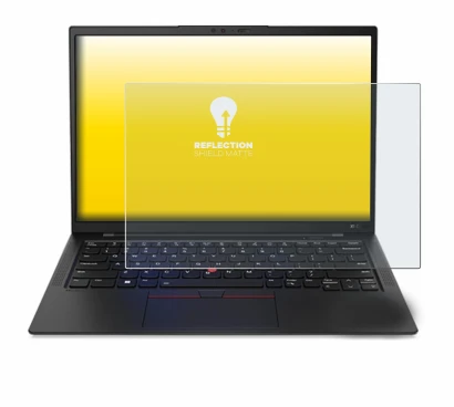 Imagen del dispositivo Lenovo ThinkPad X1 Carbon 14" Gen 11 con una amplia variedad de protectores de pantalla.