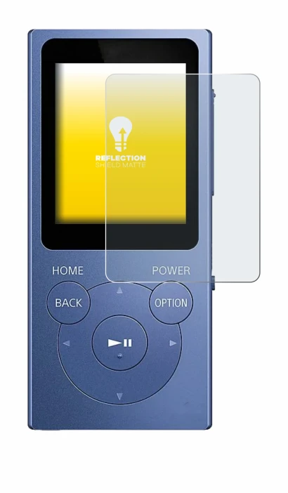Imagen del dispositivo Sony Walkman NW-E394 con una amplia variedad de protectores de pantalla.