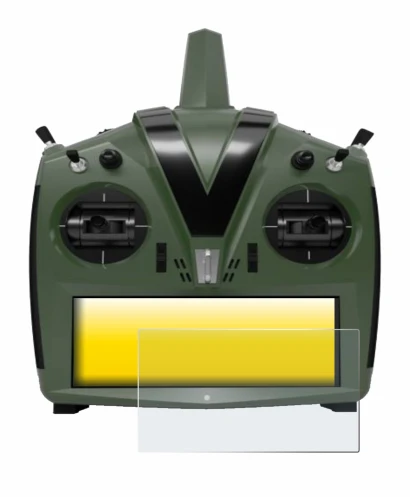 Imagen del dispositivo VBar Control Evo con una amplia variedad de protectores de pantalla.