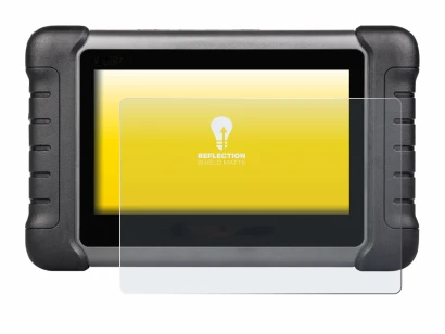 Imagen del dispositivo Autel MaxiCheck MX808s con una amplia variedad de protectores de pantalla.