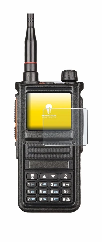 Imagen del dispositivo Radtel RT-470X con una amplia variedad de protectores de pantalla.
