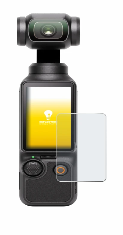 Imagen del dispositivo DJI Osmo Pocket 3 con una amplia variedad de protectores de pantalla.