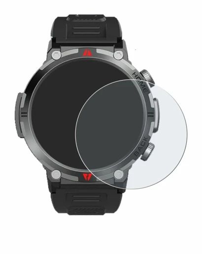 Imagen del dispositivo IFMDA S100 1.45" con una amplia variedad de protectores de pantalla.