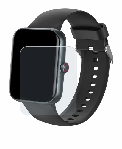 Imagen del dispositivo Pthtechus S80K con una amplia variedad de protectores de pantalla.