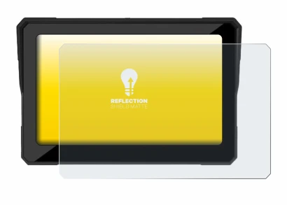 Imagen del dispositivo Carpuride W702 7" con una amplia variedad de protectores de pantalla.