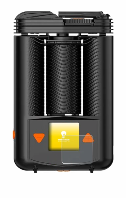 Imagen del dispositivo Storz & Bickel Mighty + con una amplia variedad de protectores de pantalla.