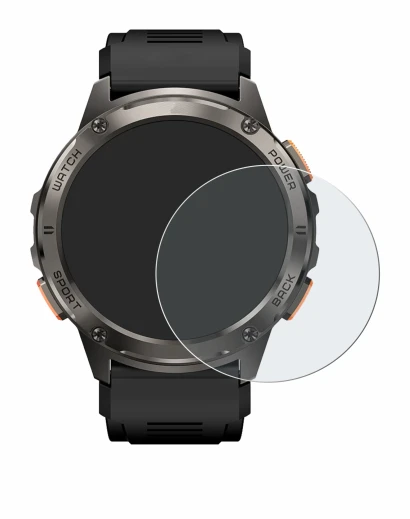Imagen del dispositivo Kospet Tank T3 con una amplia variedad de protectores de pantalla.
