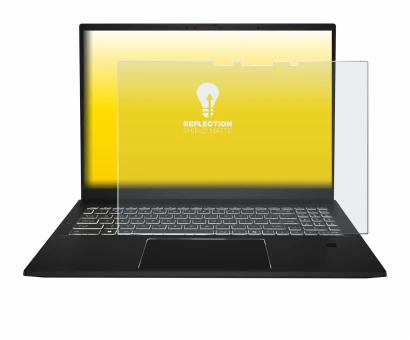 Imagen del dispositivo MSI Summit E16 AI Studio con una amplia variedad de protectores de pantalla.