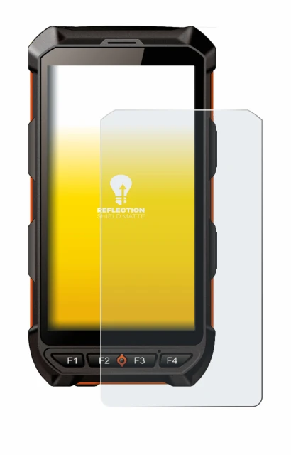 Imagen del dispositivo iDTronic C9 RED con una amplia variedad de protectores de pantalla.