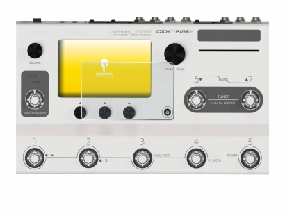 Imagen del dispositivo Hotone Ampero II Stage con una amplia variedad de protectores de pantalla.