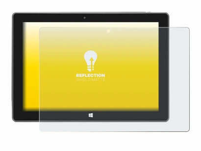 Imagen del dispositivo SZTPS Tablet 10.1" con una amplia variedad de protectores de pantalla.