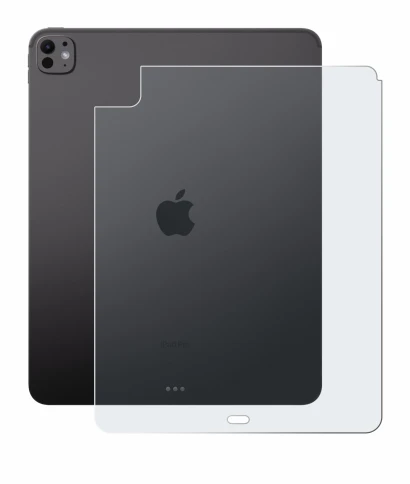 Imagen del dispositivo Apple iPad Pro 13" WiFi 2024 (Trasero) con una amplia variedad de protectores de pantalla.
