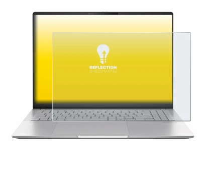 Imagen del dispositivo ASUS Vivobook S16 OLED M5606 con una amplia variedad de protectores de pantalla.