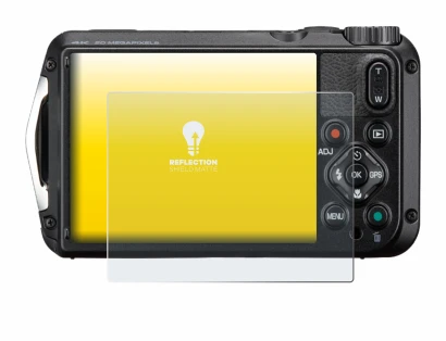 Imagen del dispositivo Ricoh Pentax WG-8 con una amplia variedad de protectores de pantalla.