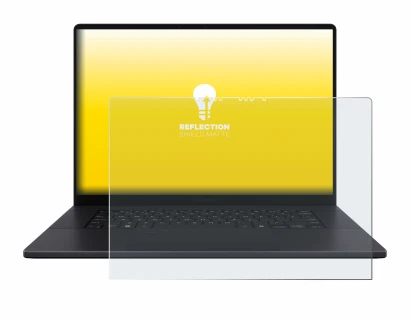 Imagen del dispositivo ASUS ProArt P16 con una amplia variedad de protectores de pantalla.