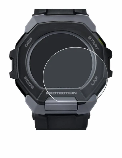 Imagen del dispositivo Casio G-Shock G-Squad GBD-300 con una amplia variedad de protectores de pantalla.