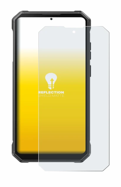 Imagen del dispositivo Fossibot F105 con una amplia variedad de protectores de pantalla.