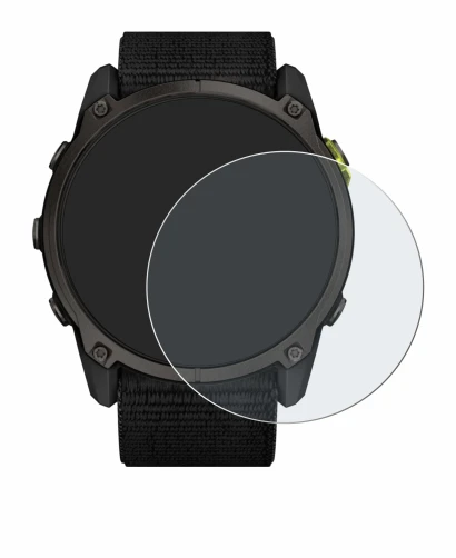Imagen del dispositivo Garmin Enduro 3 con una amplia variedad de protectores de pantalla.