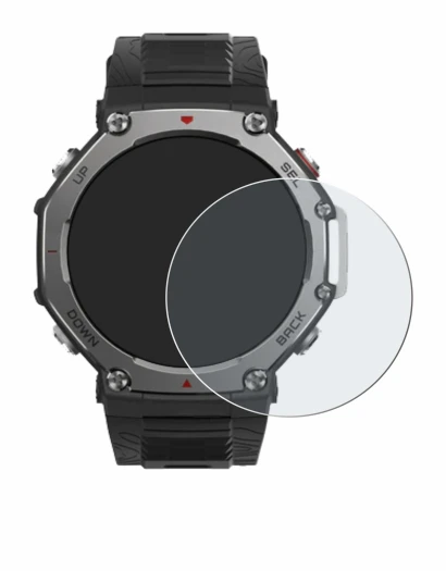 Imagen del dispositivo Huami Amazfit T-Rex 3 con una amplia variedad de protectores de pantalla.