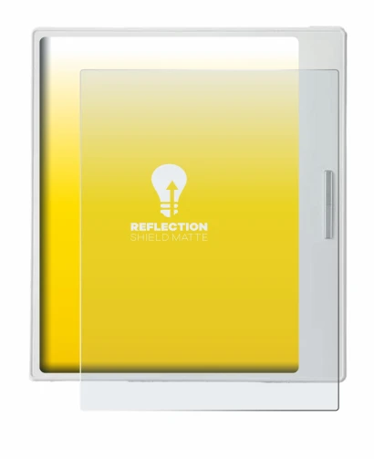 Imagen del dispositivo Boox Go Color 7 White Edition con una amplia variedad de protectores de pantalla.