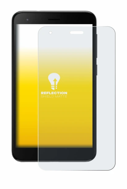 Imagen del dispositivo ZTE Blade A35 lite con una amplia variedad de protectores de pantalla.
