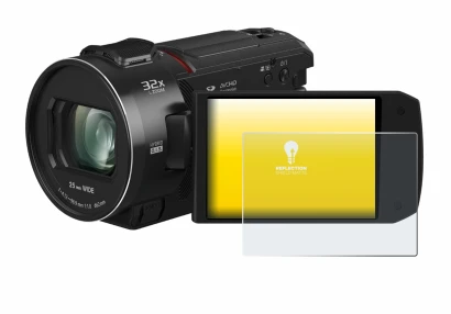 Imagen del dispositivo Panasonic HC-VX3 con una amplia variedad de protectores de pantalla.