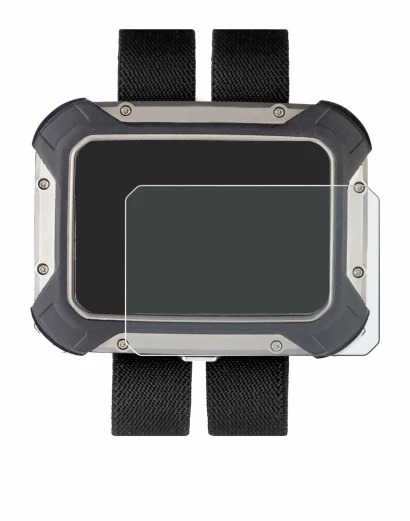 Imagen del dispositivo Apeks DSX con una amplia variedad de protectores de pantalla.