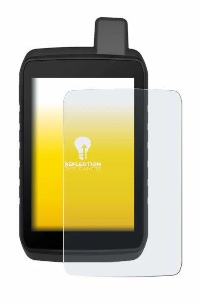 Imagen del dispositivo Garmin Montana 710 con una amplia variedad de protectores de pantalla.